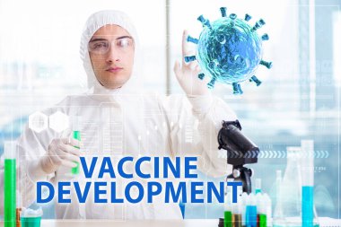 Coronavirus covid-19 aşı geliştirme kavramı
