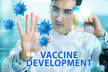 Coronavirus covid-19 aşı geliştirme kavramı