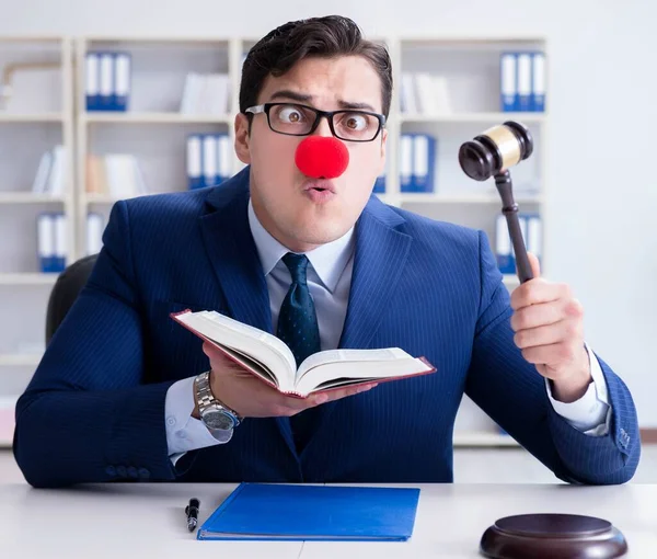 Lawyer working in his office — Stock Photo, Image