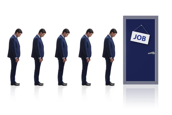 Recruitment concept with business people — Stock Photo, Image