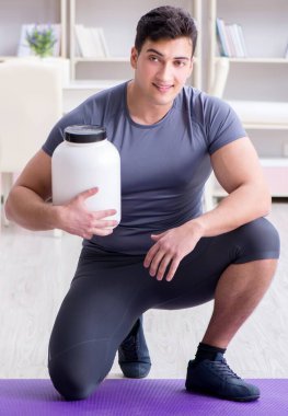 Spor ve sağlık blogcusu spor konseptiyle video kaydediyor