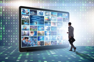 Video akışı kavramında birçok farklı resim