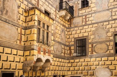  Cesky Krumlov Kalesi'nin iç