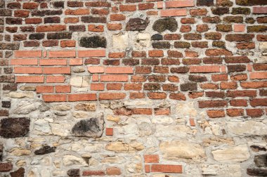 Eski tuğla duvar