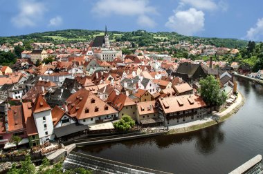 Cesky Krumlov 'un Eski Kasabası,