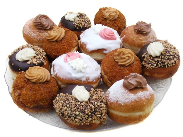 Chanukkah sweet donuts — Stock Photo, Image