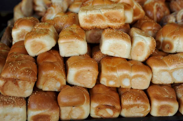 Freshly baked buns — Stock Photo, Image