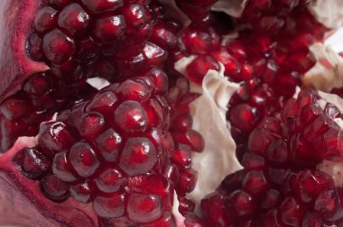 yakın çekim olgun taze nar meyve arka planı için