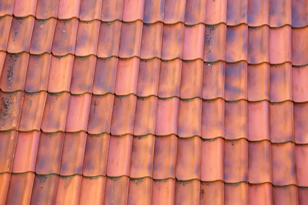 Antigas telhas de argila — Fotografia de Stock
