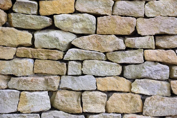 大石头砌成的墙 — 图库照片