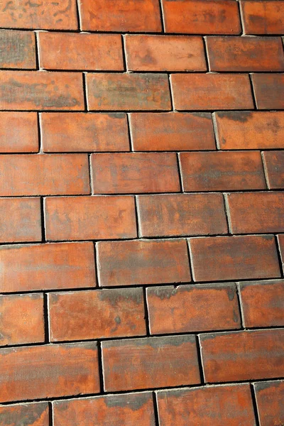 Red facing brick — Stock Photo, Image