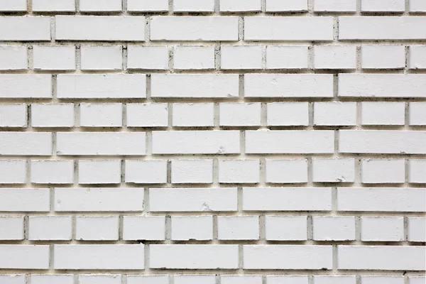 Pared de ladrillo blanco — Foto de Stock