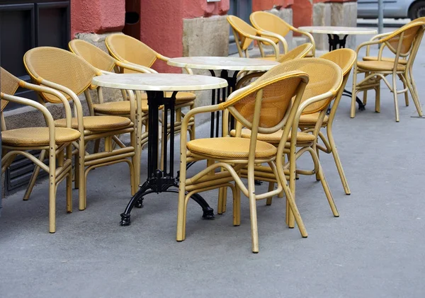 Tables and chairs — Stock Photo, Image