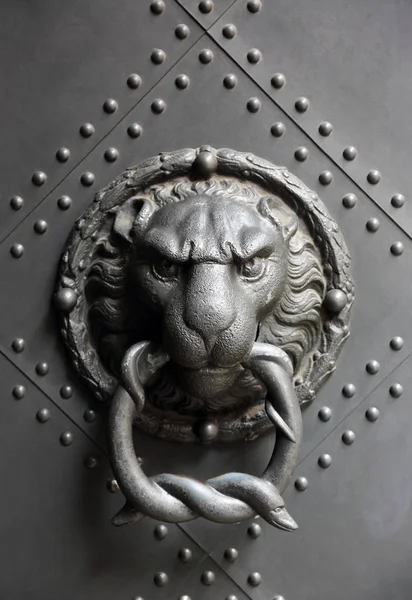 Ворота металеві двері Стокове Фото