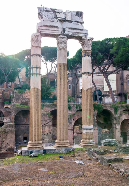 Ruine romane în Roma, Forum — Fotografie de stoc gratuită