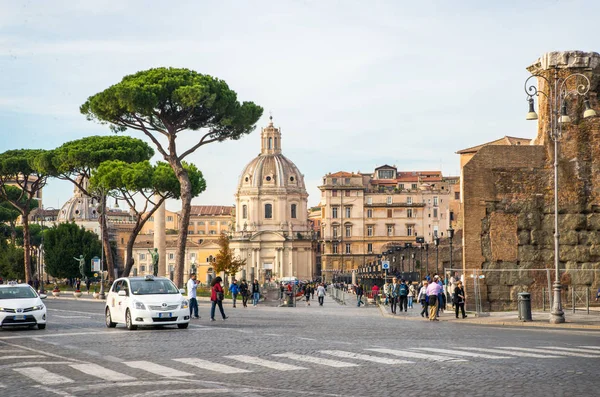 Römische Ruinen in Rom, Forum — Stockfoto