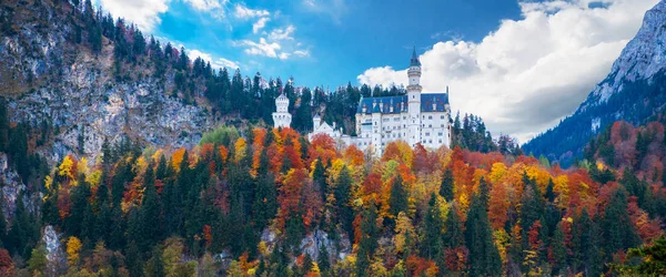 Castelul Neuschwanstein, Germania — Fotografie, imagine de stoc