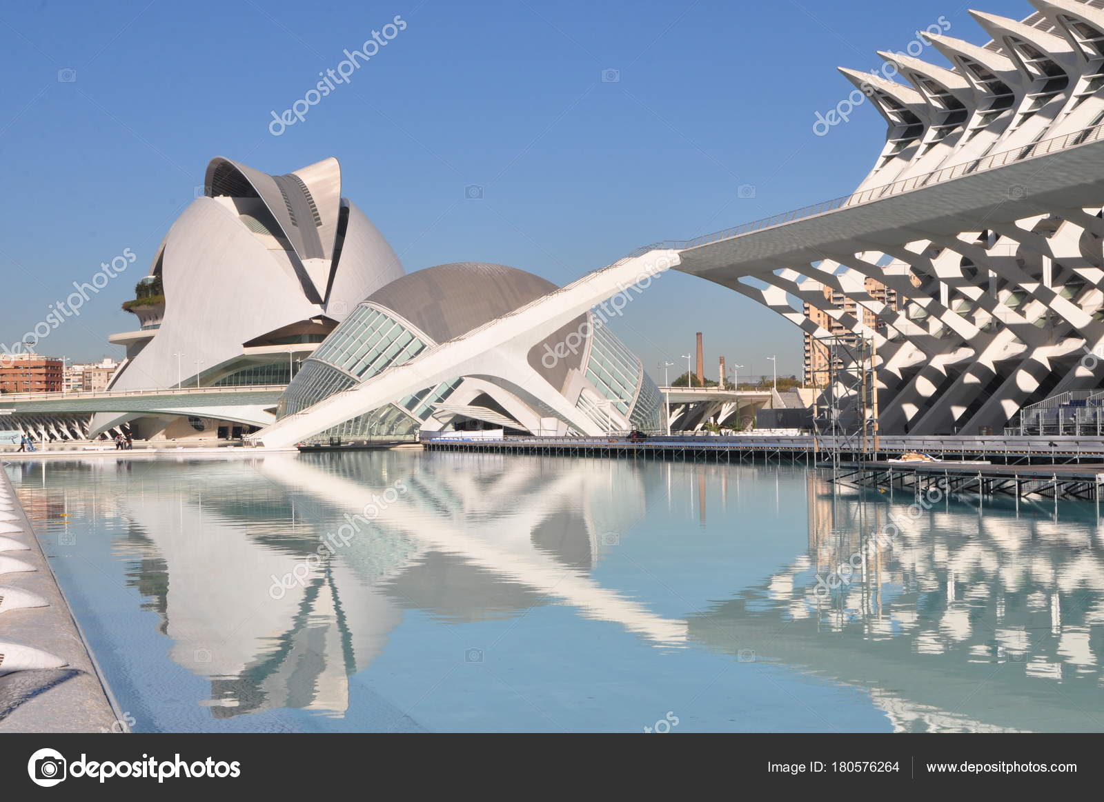 Valencia Spain November 2013 Modern Architecture City Arts - 