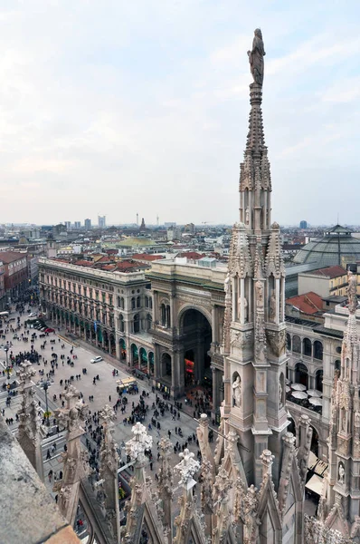 Milan Italy View Royal Palace Palazzo Realle — Stock Photo, Image