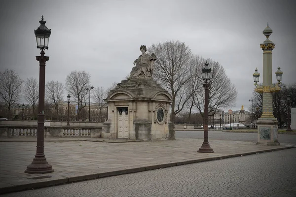 Gångavstånd Till Paris Street Frankrike — Stockfoto