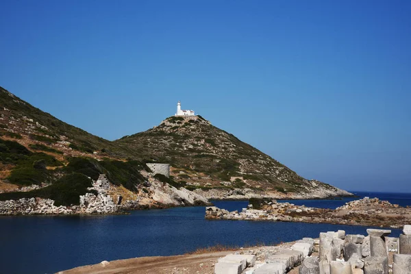 Vista Dell Isola Symi Dodecaneso Grecia — Foto Stock