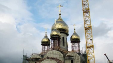 Kilise Matrona inşaat üzerinde istihdam işçi 
