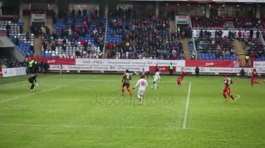 Futbol oyunu lokomotif - Spartak kapıda krizinden