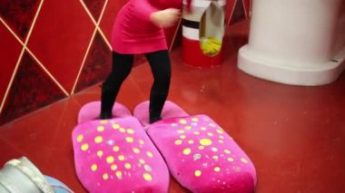 Moskova'da dev evde aile