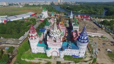 Cityscape Kremlin eğlence merkezinin mimari kompleksi