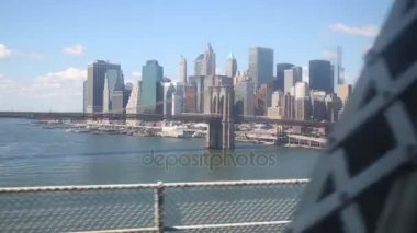 New York City Queensboro Köprüsü üzerinde hareket