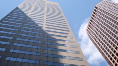 Gökdelenler ve gökyüzü Boston 