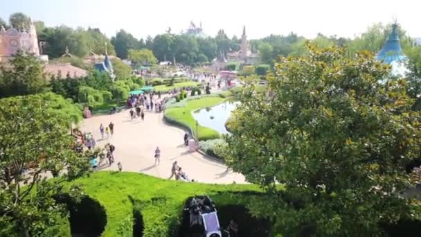 Disneyland Paris Fantasyland — Stok video