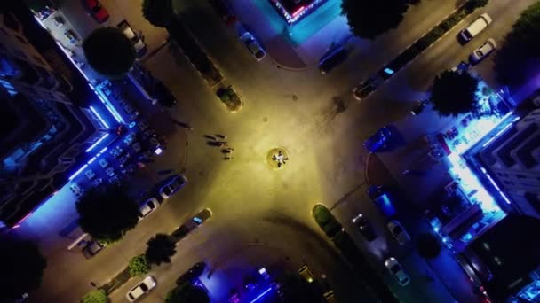 圣巴巴罗斯与 Mehmet Cakir Cad 的十字路口 — 图库视频影像