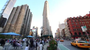 Flatiron Binası insanlar 