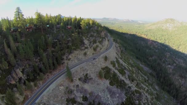 Passeio de carro pela California State Route — Vídeo de Stock
