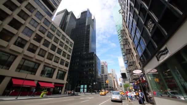 Skyskrapor i New York — Stockvideo