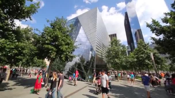 Rascacielos modernos en Nueva York — Vídeo de stock