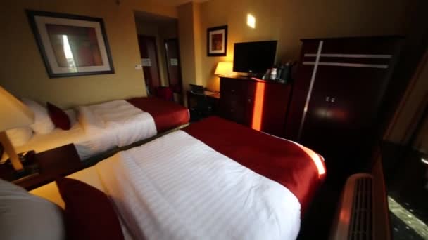 Room of Best Western PLUS Prospect Park Hotel — Stock Video
