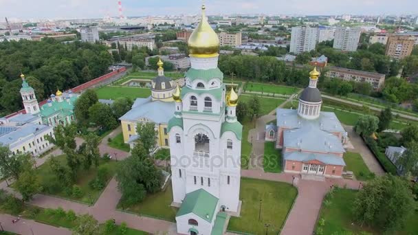 Megalopolis a historický komplex Rogozhskaya Sloboda — Stock video