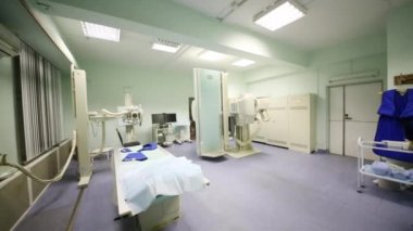 Tedavi odası Radyografi ile ekipman ve koruyucu cihazlar için