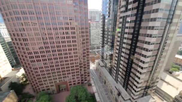 Urbana Landskap Cityen Solig Dag Philadelphia Pennsylvania Usa — Stockvideo