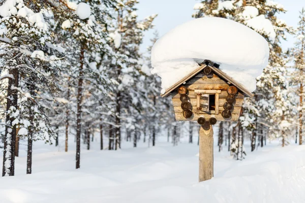 Winterlandschaft in Finnland — Stockfoto