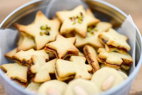 Deliciosos biscoitos de Natal — Fotografia de Stock