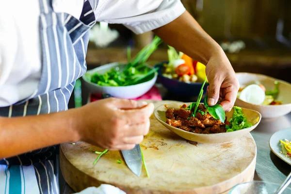 Clase de cocina camboyana — Foto de Stock