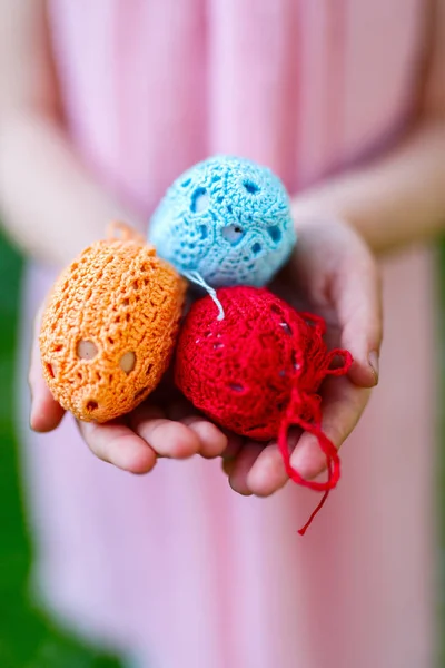 Colorful Easter eggs — Stock Photo, Image