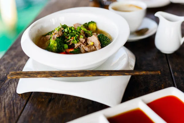 Азіатський локшини суп — стокове фото