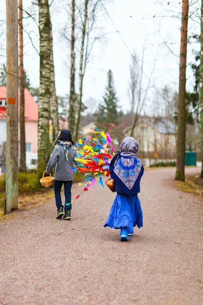 在芬兰的复活节 — 图库照片