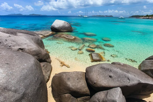 Atemberaubender Strand in der Karibik — Stockfoto