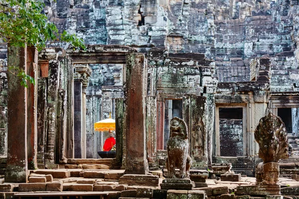 Templo de Bayon no Camboja — Fotografia de Stock