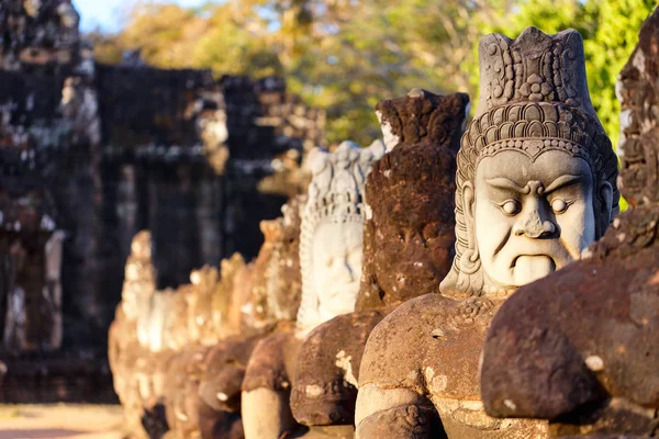 South Gate i Angkor — Stockfoto